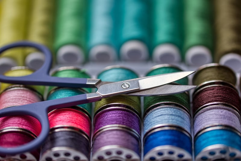 Fabric Scrap Garland